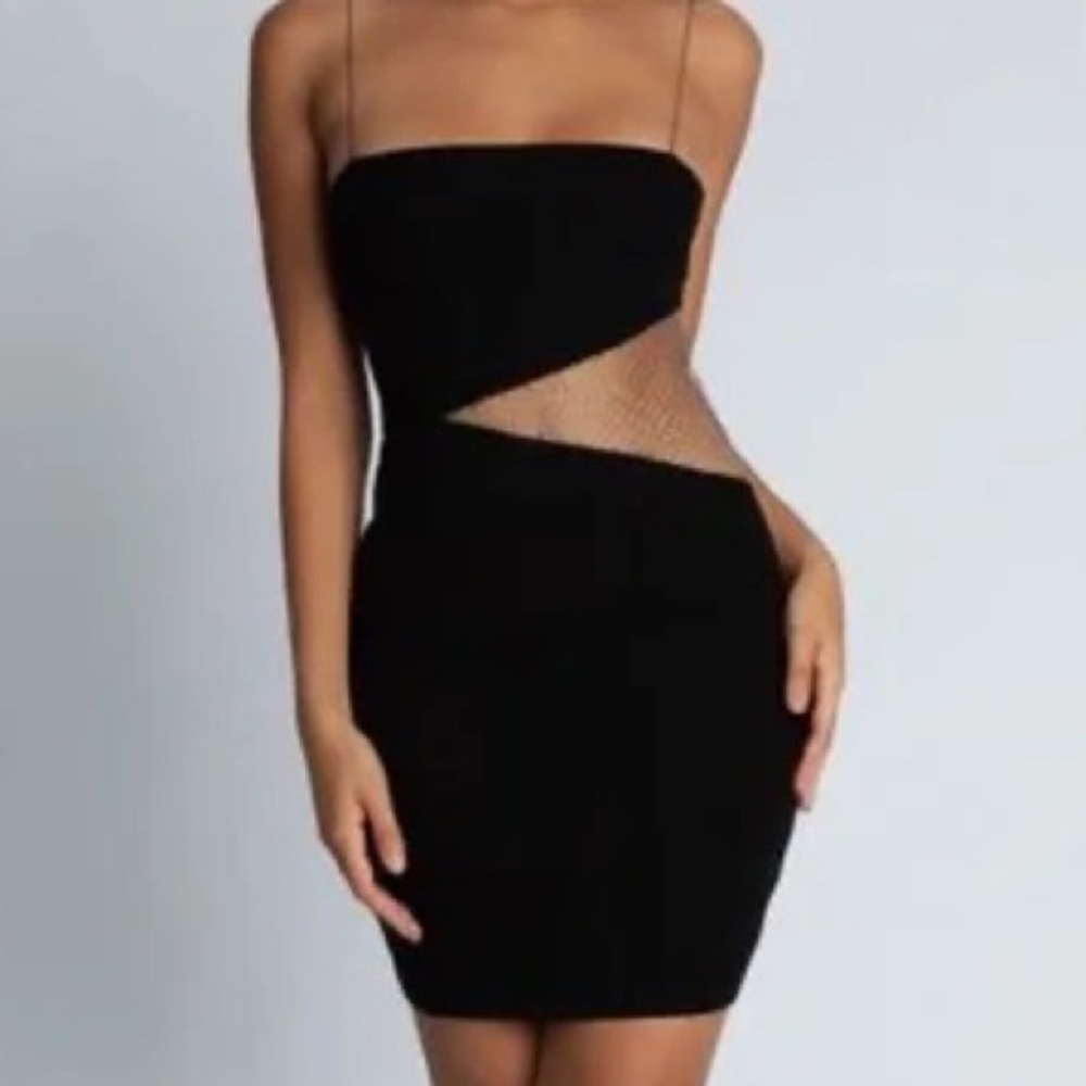 Meshki CALLIE DRESS with embellished cut out